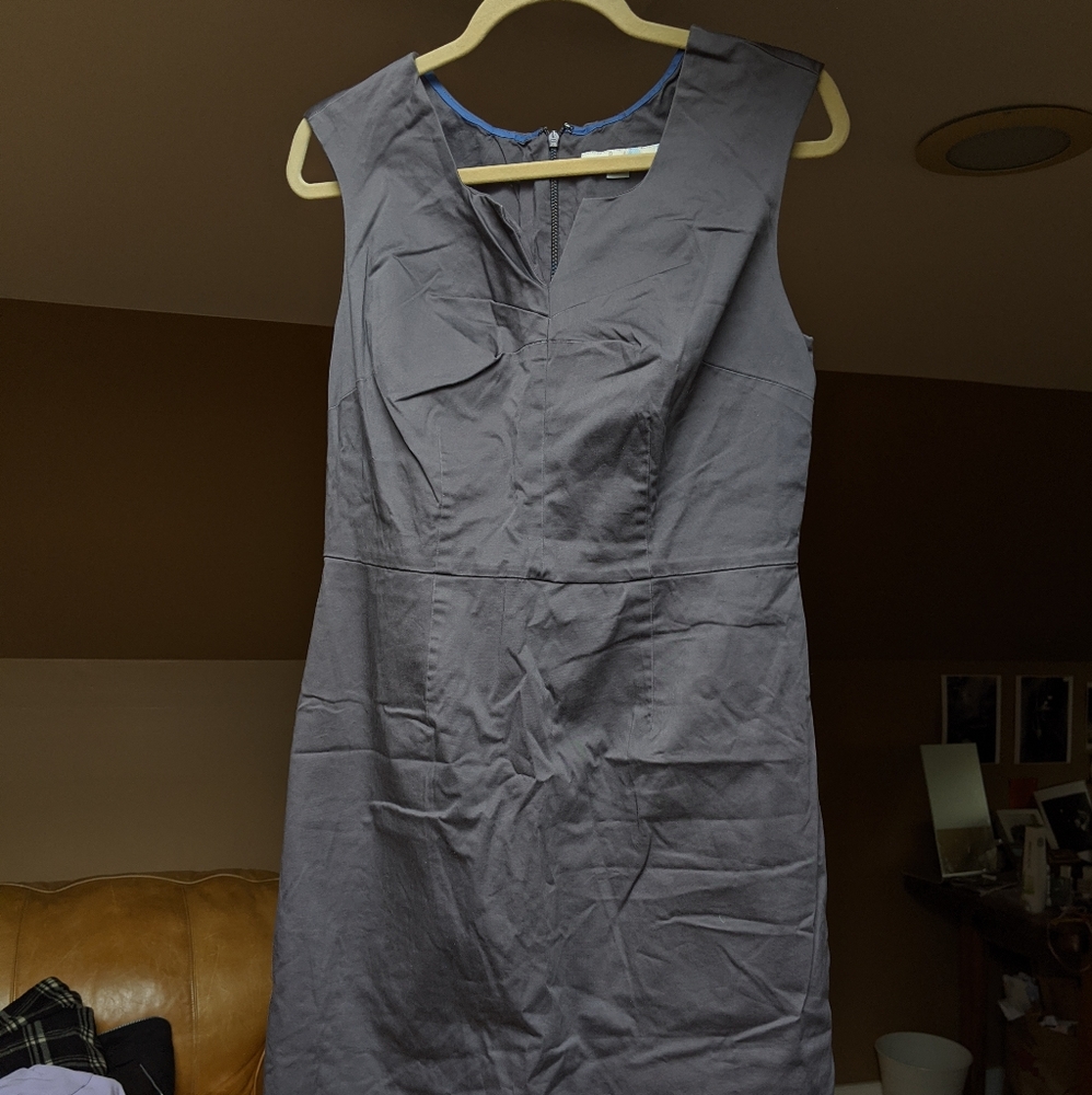 Boden cotton blend shift dress